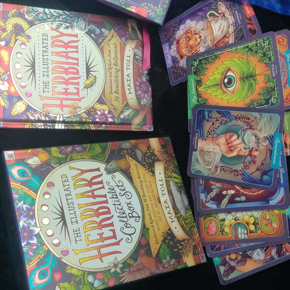 The illustrated herbiary collectible box set NIB